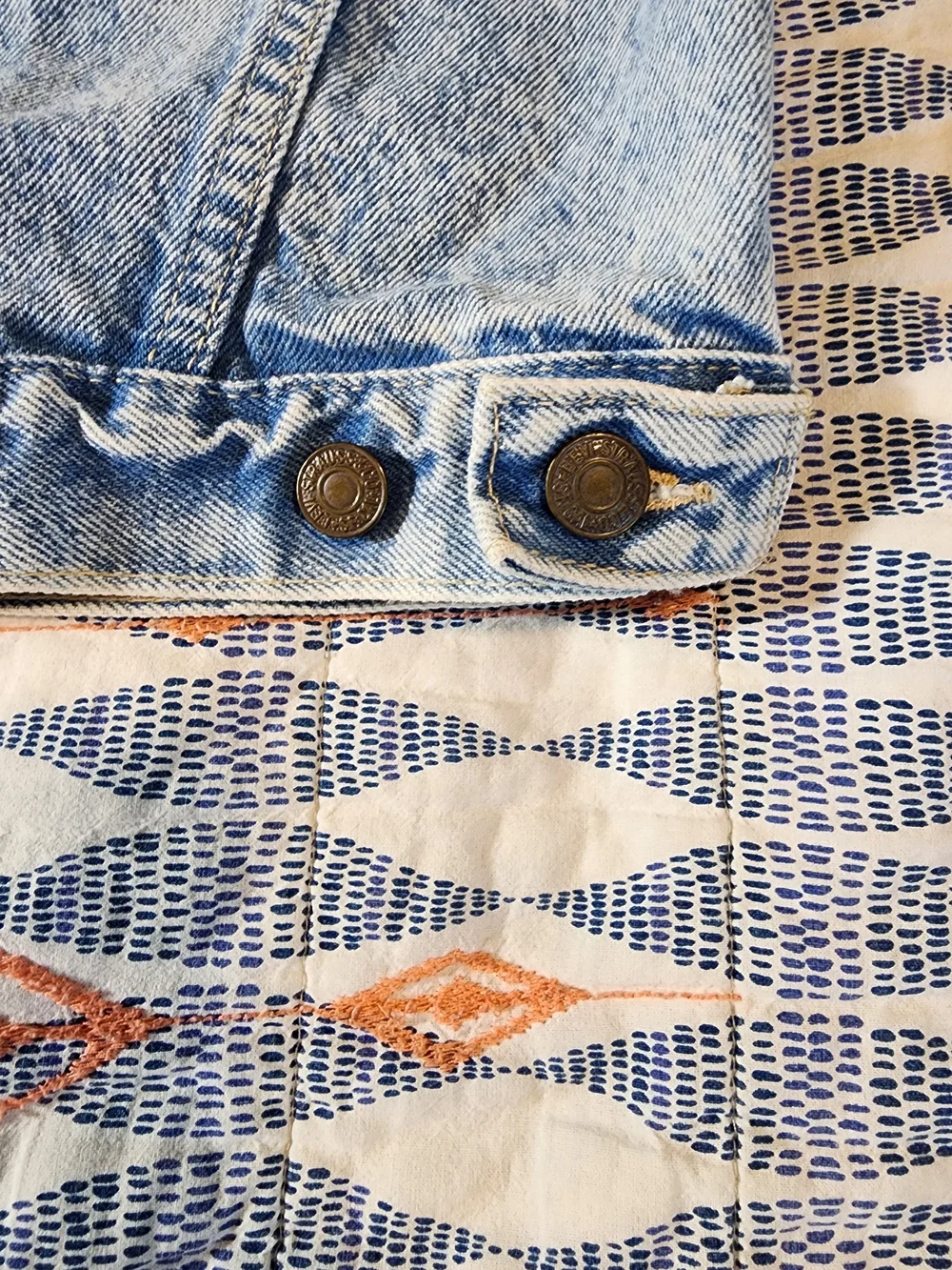 Kids' Vintage Levi's Light Acid-Wash Jean Jacket